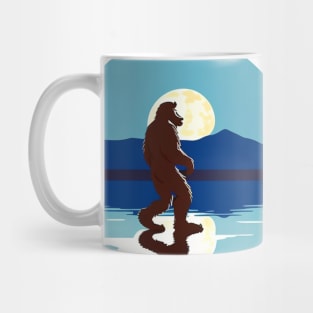 Bigfoot Moon Mug